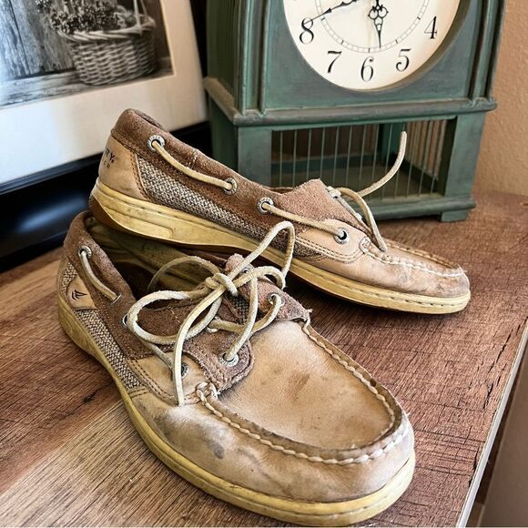 Sperry top slider shoes bluefish size  6 1/2 - Picture 10 of 10